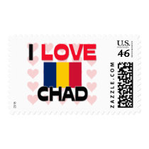 I Love Chad postage