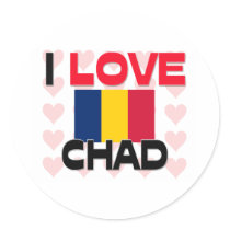I Love Chad stickers by tshirtshirts I Love Chad stickers