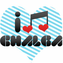 I Love Chalga Photo Cutout