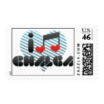 I Love Chalga Stamp