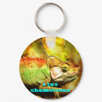 i love chameleons Digital art keychains by junglewalkcom i love chameleons Digital art keychains