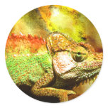 i love chameleons Digital art stickers