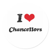 I love Chancellors Stickers