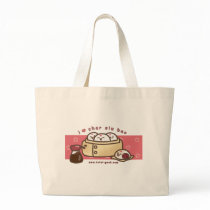 i love char siu bao Jumbo Tote Bag