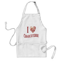 I Love Charcuterie Apron