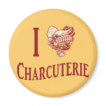 I Love Charcuterie Magnets