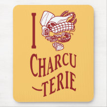 I Love Charcuterie Mouse Pads