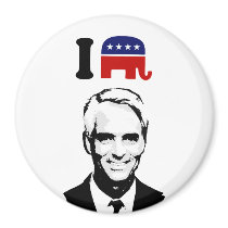 I Love Charlie Crist Fridge Magnets