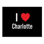 I love Charlotte Post Card