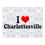 I Love Charlottesville, United States Postcard