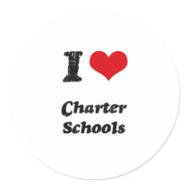 I love Charter Schools Sticker
