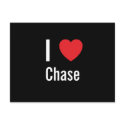 I love Chase postcards by funnycustomtshirts I love Chase postcards