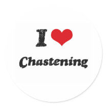 I love Chastening Stickers