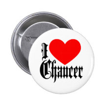 I Love Chaucer Pins