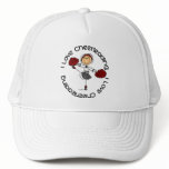 I Love Cheerleading Stick Figure Cheerleader Hats