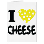 I love cheese icon card