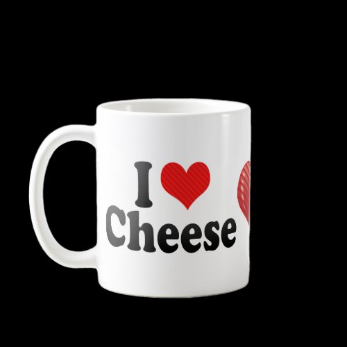 I Love Cheese Mugs