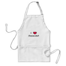 I Love Cheesecake Apron