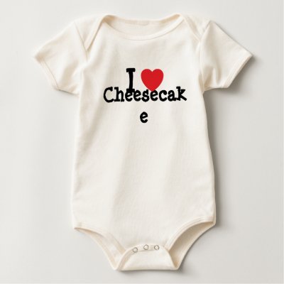 I love Cheesecake heart T-Shirt by funnycustomtshirts