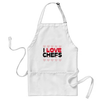 I LOVE CHEFS APRON by professions