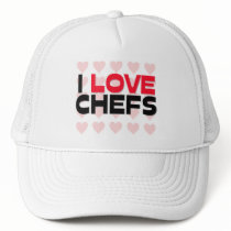 I LOVE CHEFS hats