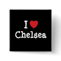 I love Chelsea heart T-Shirt buttons
