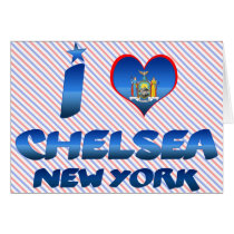 I love Chelsea, New York Greeting Card