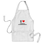 I Love Chemistry And Biochemistry Aprons