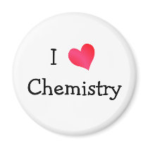 I Love Chemistry magnets