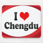 I Love Chengdu, China Mouse Pad