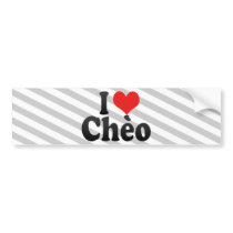 I Love Chèo Bumper Stickers