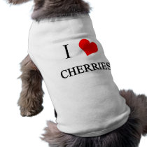 I Love Cherries pet clothing