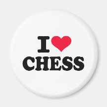 I love chess fridge magnets