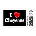 I Love Cheyenne postage