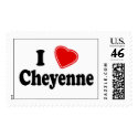I Love Cheyenne postage