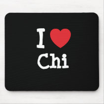 I love Chi heart T-Shirt mousepads