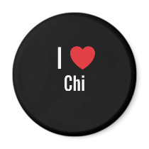 I love Chi magnets