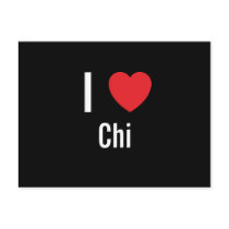 I love Chi postcards by funnycustomtshirts I love Chi postcards