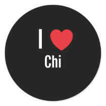I love Chi stickers by funnycustomtshirts I love Chi stickers