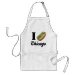 I Love Chicago Hot Dogs Apron