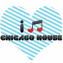 I Love Chicago House Photo Cutout