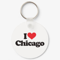 I Love Chicago keychains