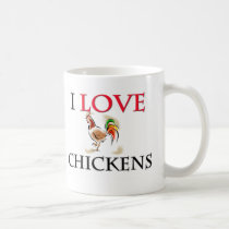 I Love Chickens mugs