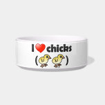 I Love Chicks (birds) Pet Bowl