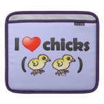 I Love Chicks (birds) Electronics Sleeve