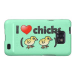 I Love Chicks (birds) Samsung Galaxy S2 Barely There Case