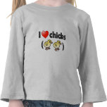 I Love Chicks (birds) Toddler Long Sleeve