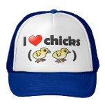 I Love Chicks (birds) Trucker Hat
