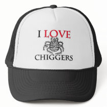I Love Chiggers hats