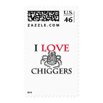 I Love Chiggers postage
